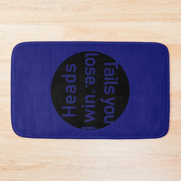 Item preview, Heads I win Tails You Lose Coin design designed and sold by GetItGiftIt.