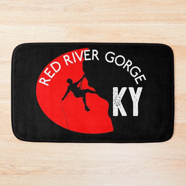 Item preview, RED RIVER GORGE KENTUCKY CLIMBING MOUNTAINEERING ROCK RAPPELLING designed and sold by DESTINATIONS DECAL.
