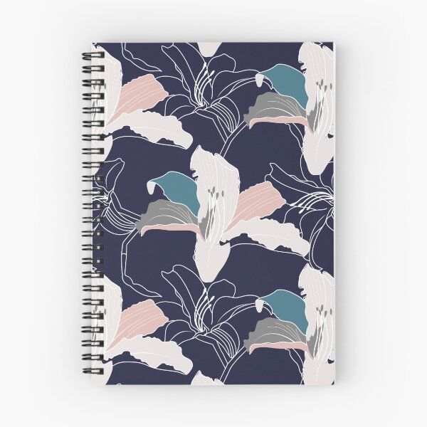 Item preview, Navy Tropical Floral designed and sold by Dizzywonders.