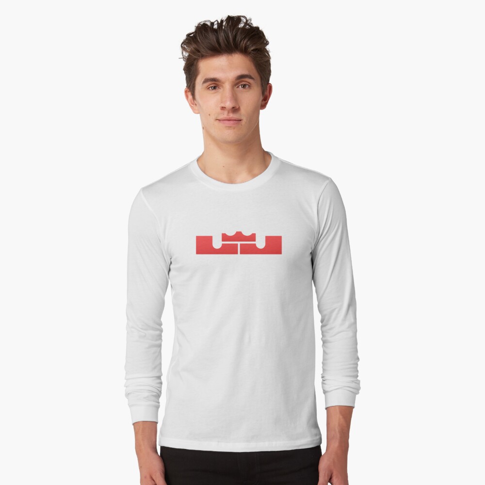 LeBron James Red Logo  Kids T-Shirt for Sale by DHabbo