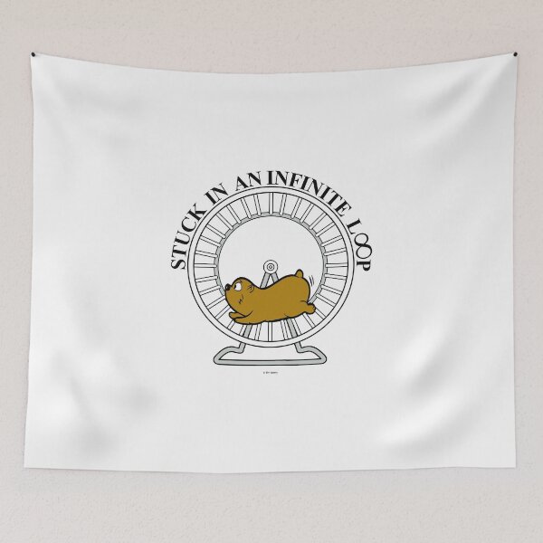 Item preview, Stuck In An Infinite Loop designed and sold by Bit Geeky.