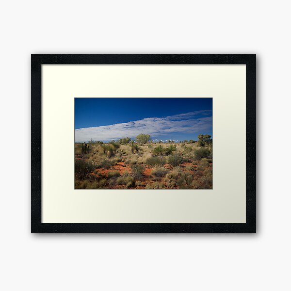 Canning Grass Trees Framed Art Print