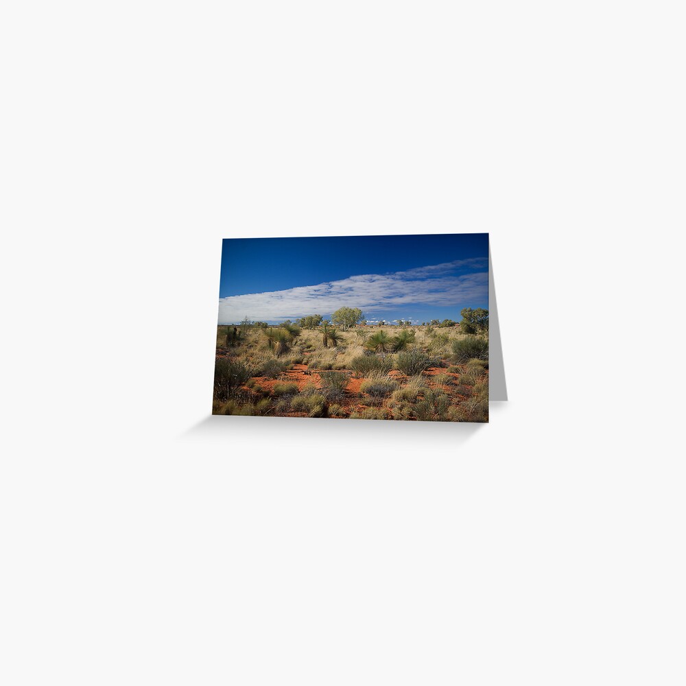 Canning Grass Trees Greeting Card