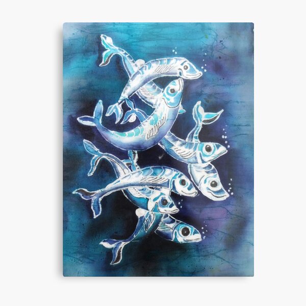 Mackerel Metal Print