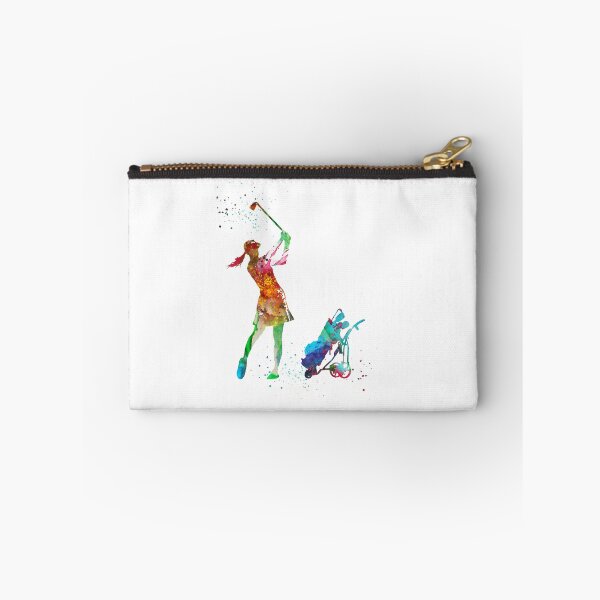 Item preview, Girl golfer, golfer, watercolor girl golfer designed and sold by Rosaliartbook.