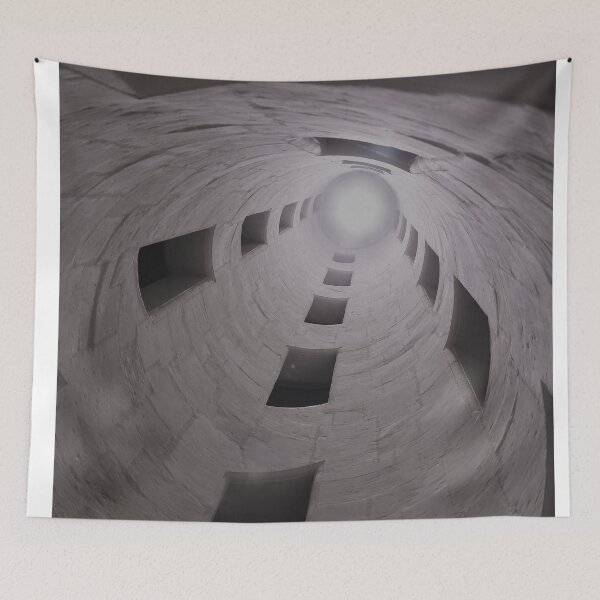 Item preview, Europe, castles, staircase, black, gray, white, photography, BebiCervin designed and sold by BebiCervin.