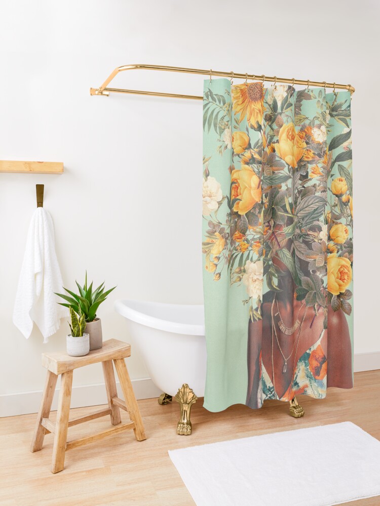 Alternate view of You Loved me a Thousand Summers ago Shower Curtain