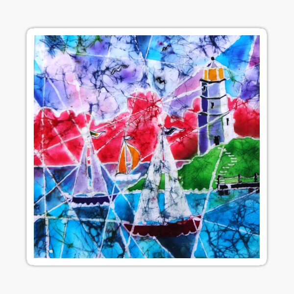 Past the Lighthouse Sticker