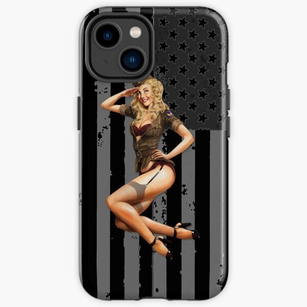 American Pinup Girl iPhone Tough Case