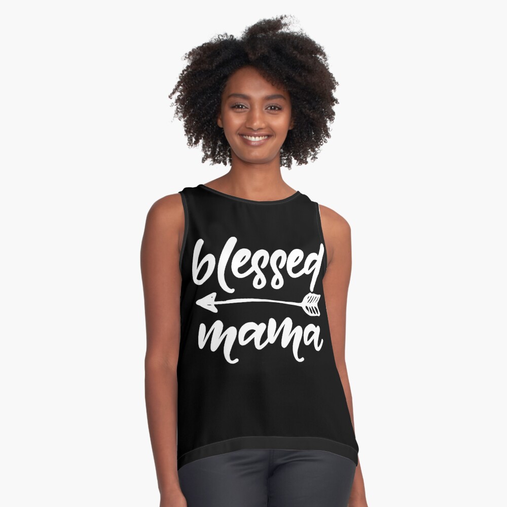 Blessed Mom Quote Mama Mother Arrow Love Family Saying Cute design