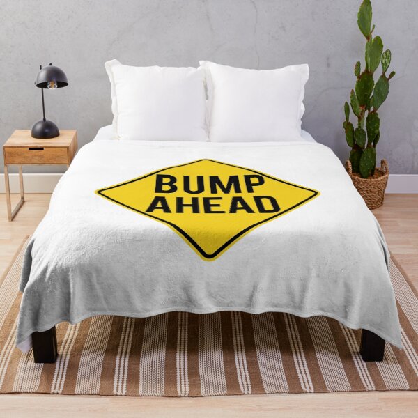 Item preview, Pregnancy Baby Announcement-Funny Bump Ahead-Pretty graphic designed and sold by rdorsey8.