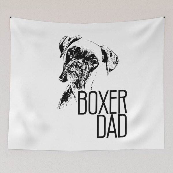 Item preview, Mens BOXER DAD DOG FACE graphic - DOG LOVERS BOXER DAD GIFT print designed and sold by rdorsey8.