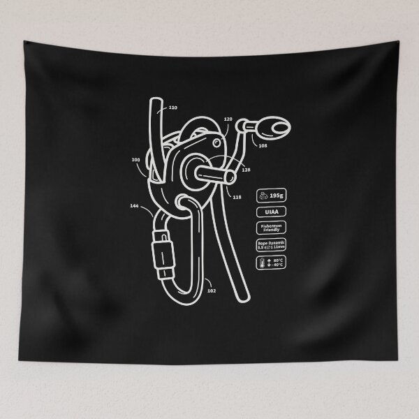 Item preview, Fisherman Friendly Belay Device (White) | Rock Climbing designed and sold by Designwith8.