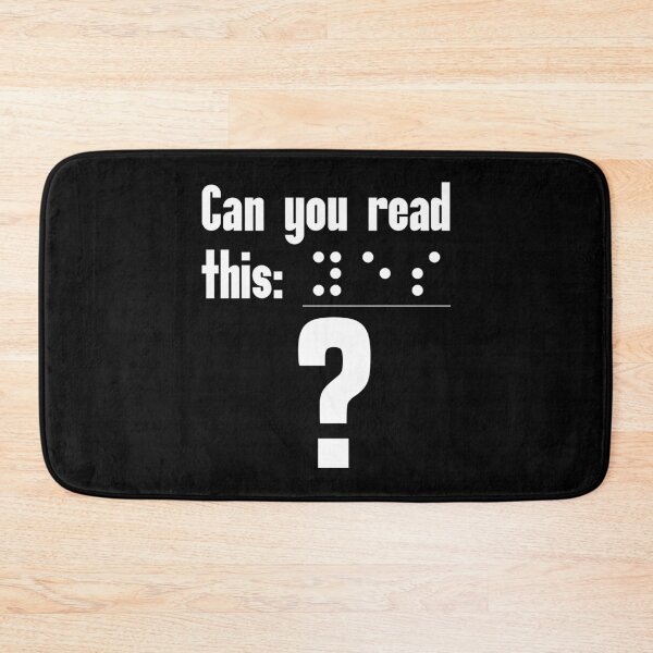 Item preview, Can you read this ...? braille designed and sold by GoodQuality.
