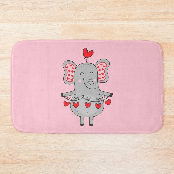 Item preview, ELEPHANT WITH LOVE FLOWERS designed and sold by ReignGFX.