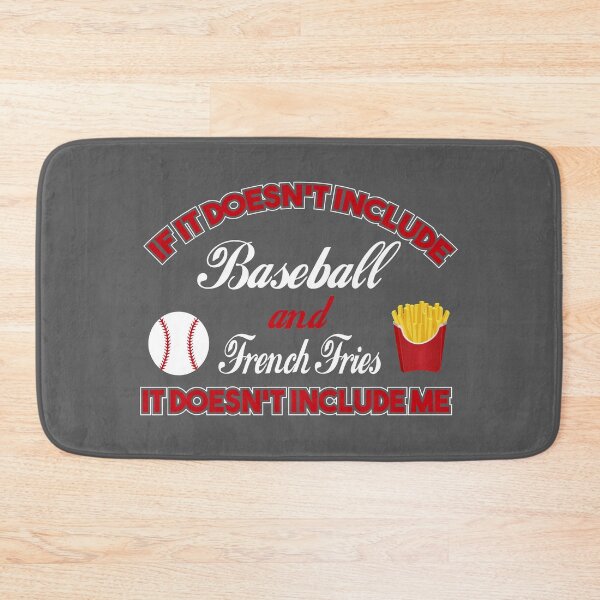 Item preview, Doesn't Involve Baseball & French Fries Sports Fan graphic designed and sold by bkfdesigns.