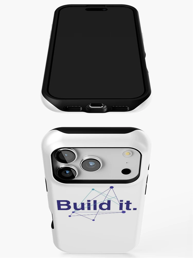 Thumbnail 3 of 4, iPhone Case, Build it designed and sold by ApparelFactory.