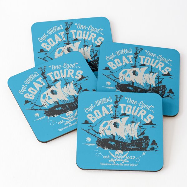 Item preview, Capt Willies Boat Tours designed and sold by Pink Pineapple Works.