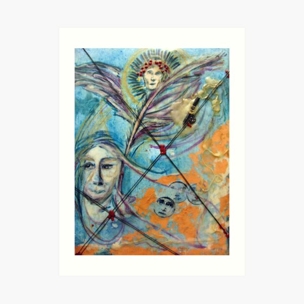 Icarus Was Too Big for His Britches Art Print