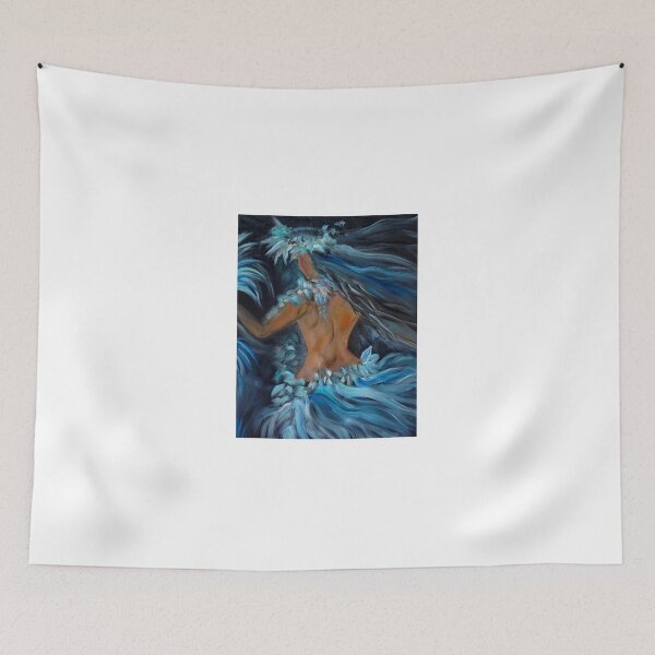 Item preview, Hula in Blue designed and sold by jennyleeandjim.