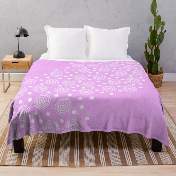 Item preview, Circles in Circles: Pastel Pink and White designed and sold by Whoopsidoodle.
