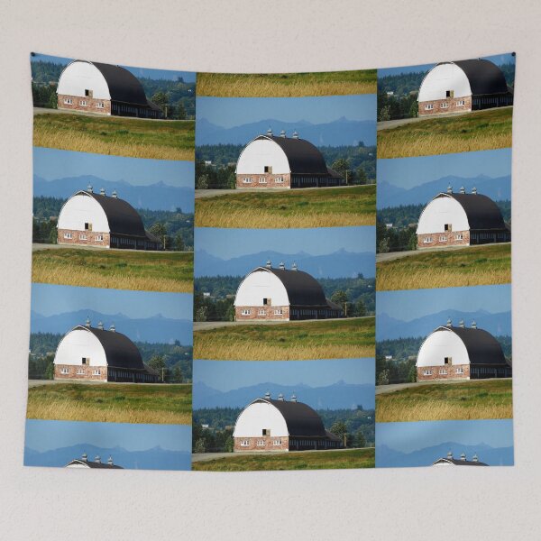 Item preview, Old Dairy Barn of Washington State, cows, buildings, structure, historical, Dairy Farm, farming designed and sold by LCAppling.