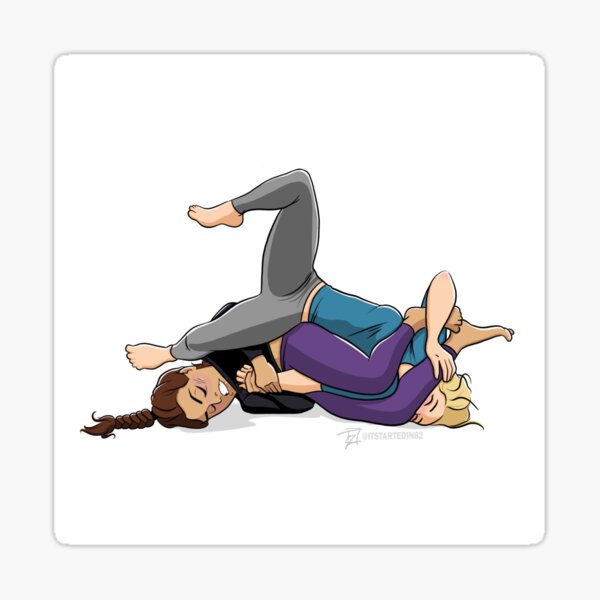 Downside Armbar Sticker