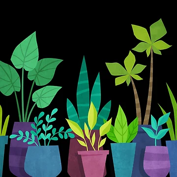 Artwork thumbnail, Houseplants by RikDrawsThings
