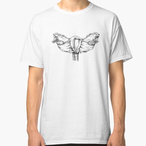 Uterus - Black Version Classic T-Shirt