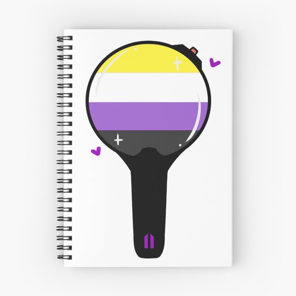 Item preview, Nonbinary Pride BTS Army Bomb designed and sold by EnbyVamp.