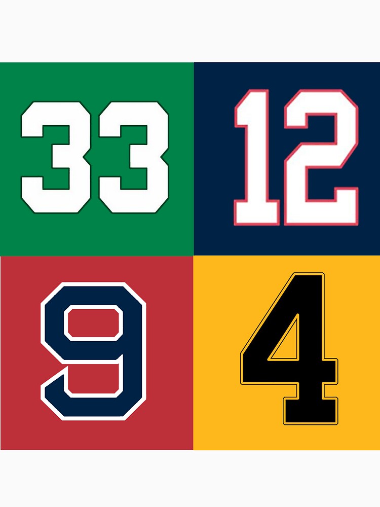 What Are Boston's Most Iconic Jersey Numbers?