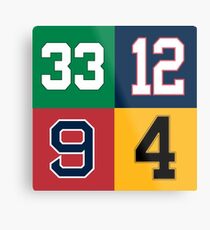 Boston Sports Legends Metal Print
