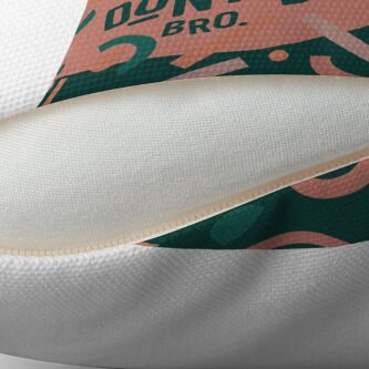 Alternate view of Don't be a jerk Throw Pillow