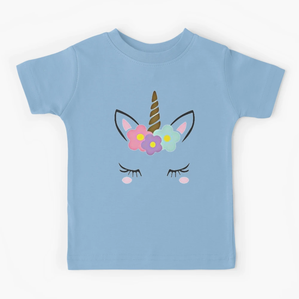 Unicorn Kids T-Shirt by mofin