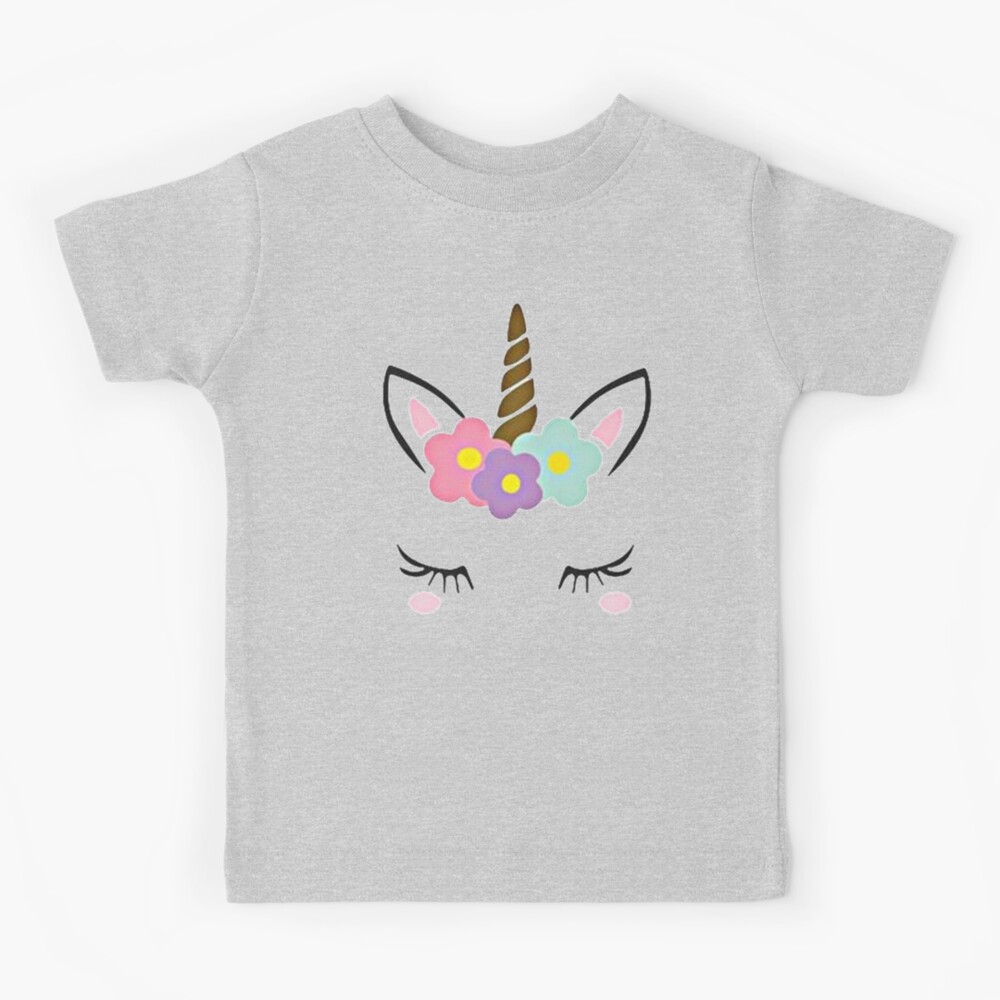 Pink unicorn tee t shirts cute t-shirt for girl, youth, teen