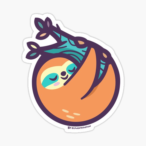 Sloth Sticker