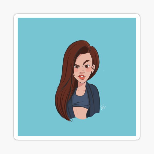 Lady Like Sticker