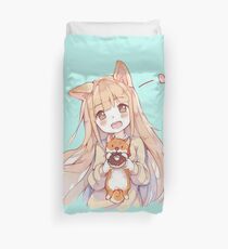 kawaii girl Duvet Cover