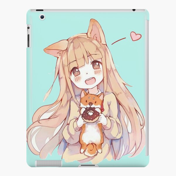 Amazoncom Uppuppy Case for Apple iPad Air 21st Generation  iPad  5th20176th2018Pro 97 inch Anime Cartoon Cute Kawaii Character Folio  a1474 a1475 a1566 a1673 Cover Moon Girl Cases for Women Teens 