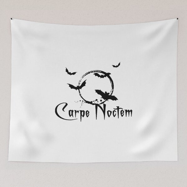 Item preview, Bat Black Carpe Noctem designed and sold by idontwannawait.