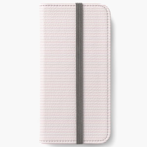 #Parallel, #Geometry, #Beige, #Color, Lines, Stripes iPhone Wallet
