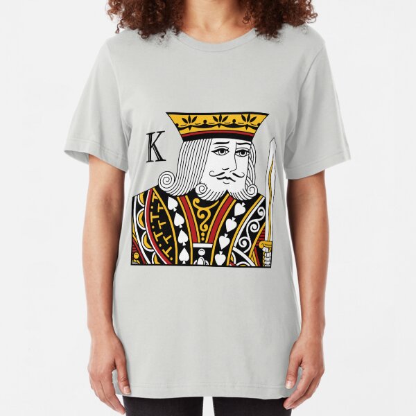 Playing Card Casino Poker Blackjack Alice Knave Jack Of Hearts T-Shirt