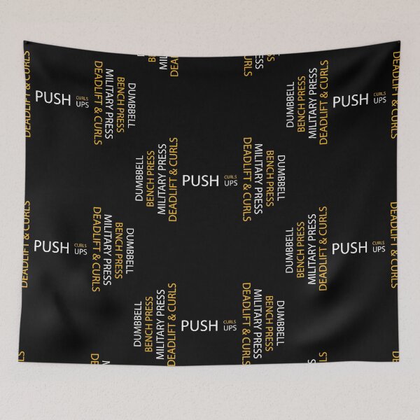 Item preview, Workout fitness gym muscles gym weights gym pumps gift idea designed and sold by Mark Sukra.