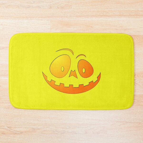 Item preview, Cheeky Pumpkin Face on Cats Eye Yellow designed and sold by Creepyhollow.