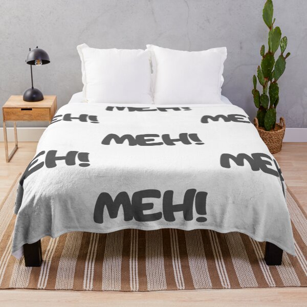 Item preview, meh! fan art cool design awkwardly social meh for many occasions designed and sold by Urban Binge.