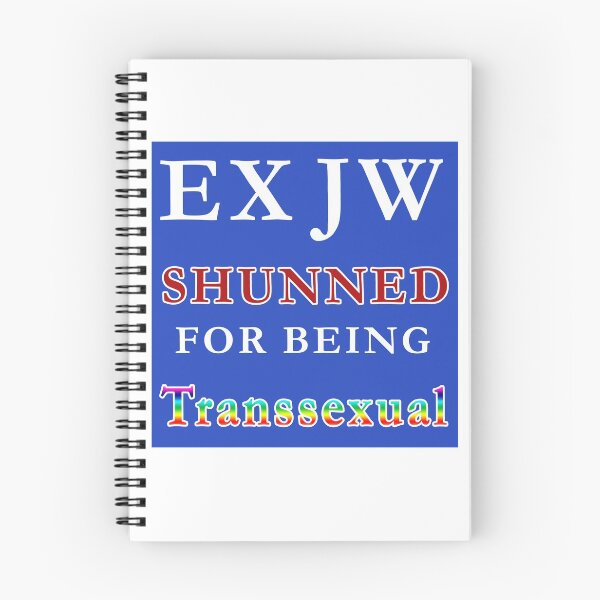 Item preview, Ex JW Shunned for being transsexual -  Ex jehovahs witness designed and sold by ExJWMerchandise.