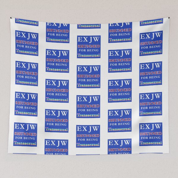 Item preview, Ex JW Shunned for being transsexual -  Ex jehovahs witness designed and sold by ExJWMerchandise.