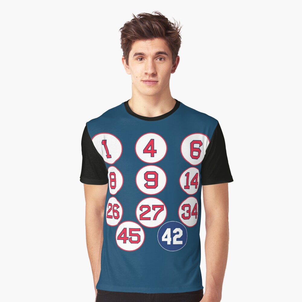 Sox Retired Numbers Sticker for Sale by cocreations