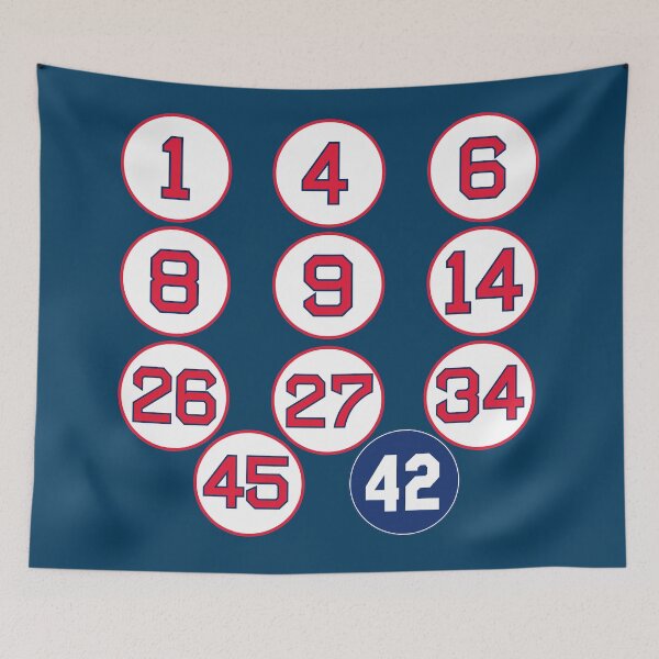 Item preview, Sox Retired Numbers designed and sold by cocreations.