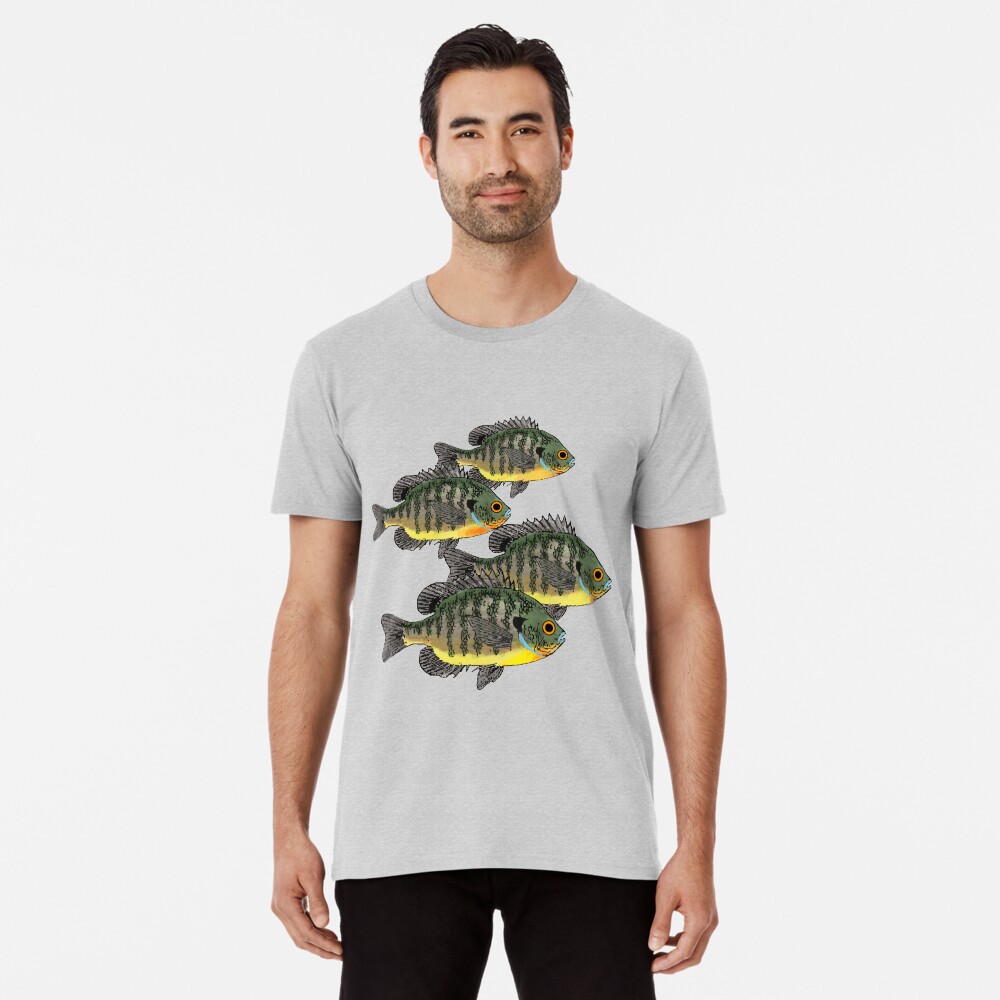 Vista previa del artículo con la obra «Camiseta premium», diseñado y vendido por fishfolkart.